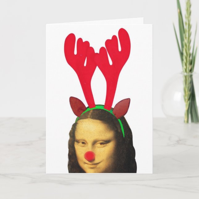 Oh Deer Holiday Card (Front)