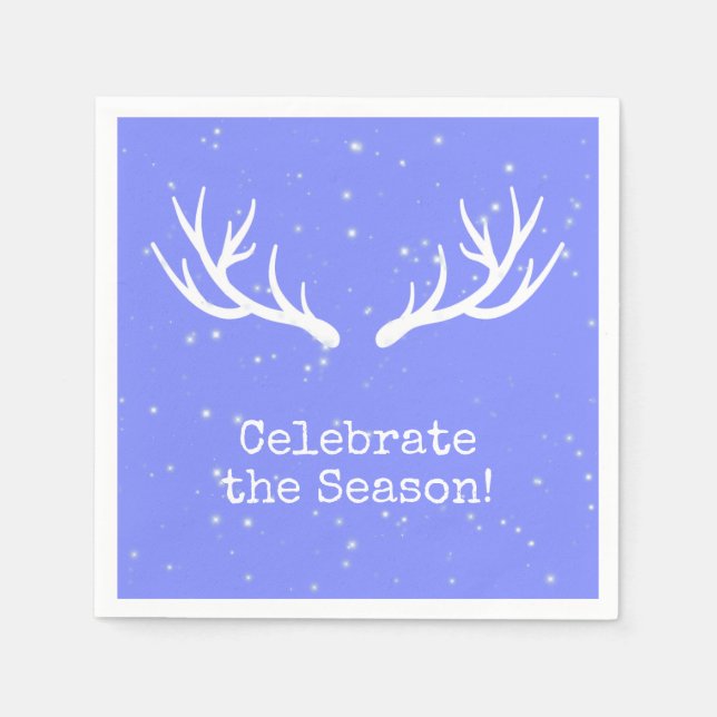 Oh Deer Holiday Napkins (Front)