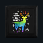 Oh Deer I'M Queer Funny Lgbt Gay Lesbian Christmas Gift Box<br><div class="desc">Oh Deer I'M Queer Funny Lgbt Gay Lesbian Christmas</div>