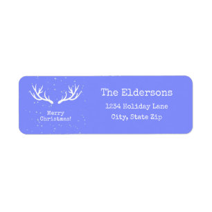 Oh Deer, it's Christmas Address Label