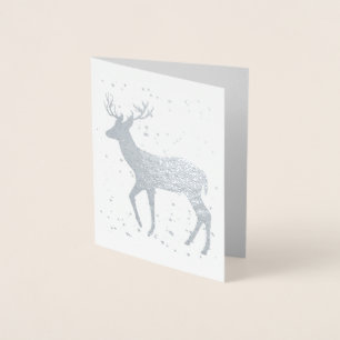 Oh Deer, it's Christmas Foil Photo Card
