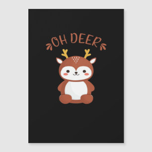 Oh Deer Kawaii Deer Playful Art Style