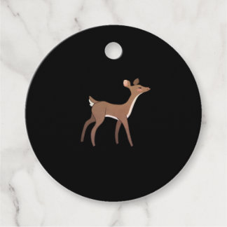 Oh Deer Me Whimsical Creative Design Favour Tags