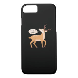 Oh Deer Minimal Clean Aesthetic Case-Mate iPhone Case