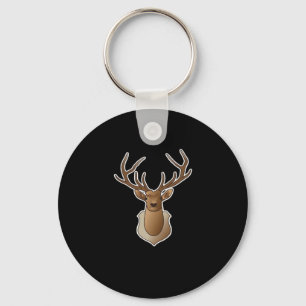 Oh Deer Minimal Design Key Ring