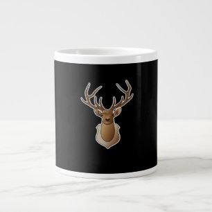 Oh Deer Minimal Design Large Coffee Mug