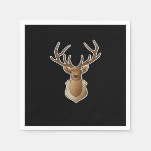 Oh Deer Minimal Design Napkin