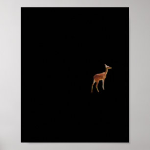 Oh Deer Minimal Design Poster