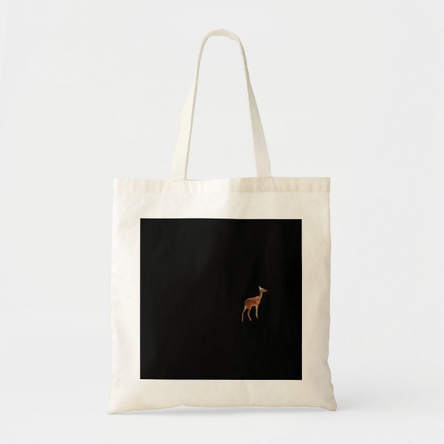 Oh Deer Minimal Design Tote Bag (Front)