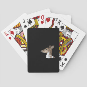 Oh Deer Minimal Modern Design Playing Cards