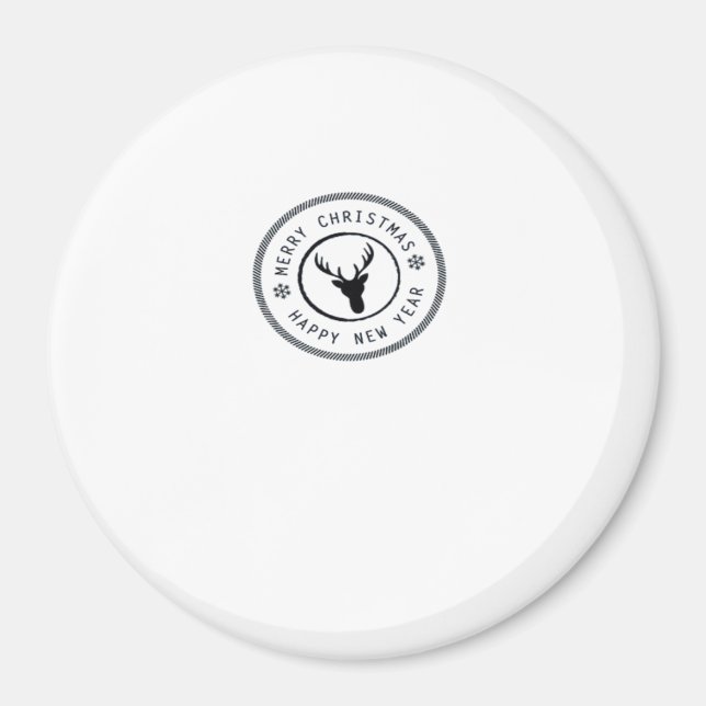 Oh Deer Modern Aesthetic  Magnet (Front)
