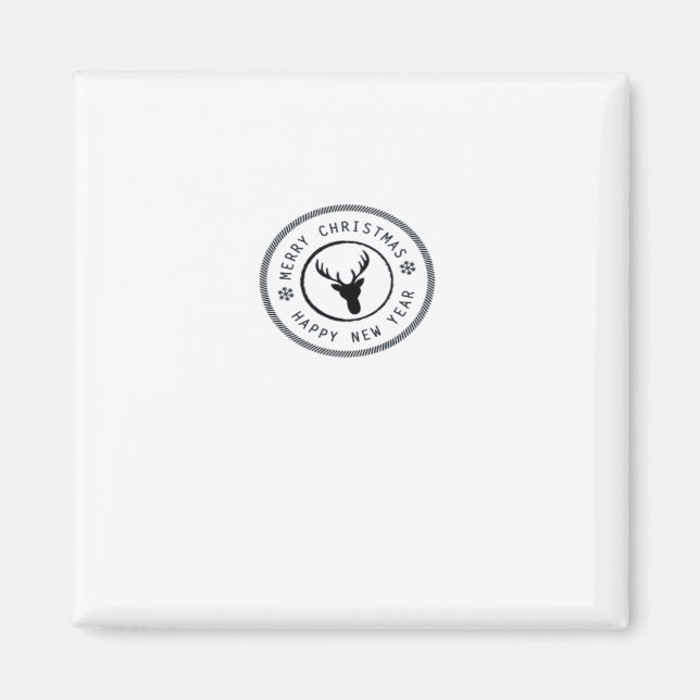 Oh Deer Modern Aesthetic  Magnet (Front)