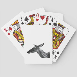 Oh Deer Modern Aesthetic Vibe  Playing Cards