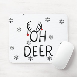 Oh, Deer! Mouse Pad