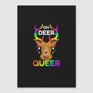 Oh Deer Queer Funny LGBTQ Pride Awareness 