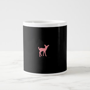Oh Deer Retro Classic Style Large Coffee Mug