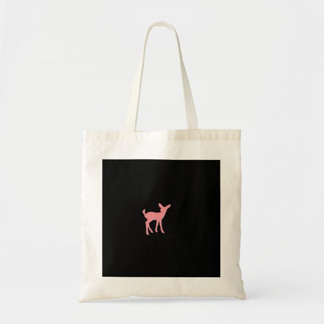 Oh Deer Retro Classic Style Tote Bag (Front)
