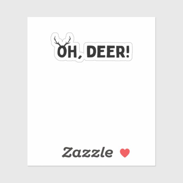 Oh Deer Simple Aesthetic  (Sheet)