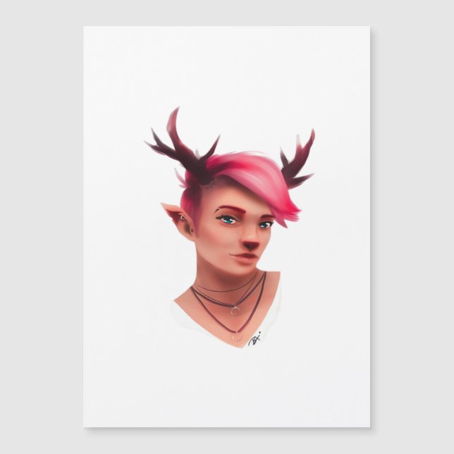 Oh Deer Simple Creative Style  (Front)