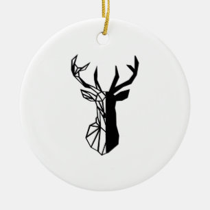 Oh Deer Soft Minimal Vibe Ceramic Tree Decoration