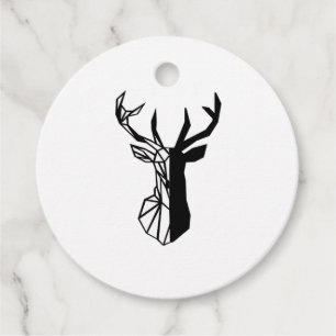 Oh Deer Soft Minimal Vibe Favour Tags