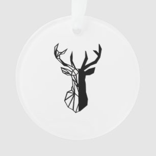 Oh Deer Soft Minimal Vibe Ornament