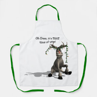 Oh Deer Time Apron