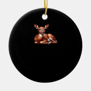 Oh Deer Trendy Modern Aesthetic Ceramic Tree Decoration