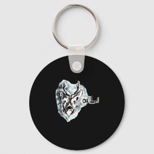 Oh Deer Trendy Modern Style Key Ring