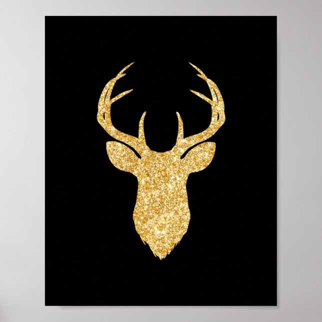 Oh Deer What A Year Funny Christmas Holiday  Poster (Front)