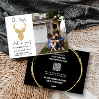 Oh Deer, What A Year! Funny Christmas Photo