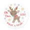 Oh Deer What A Year Reindeer With Mask Christmas