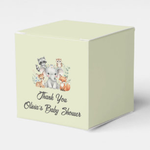 Oh Deer Woodland Baby Shower Favor Box