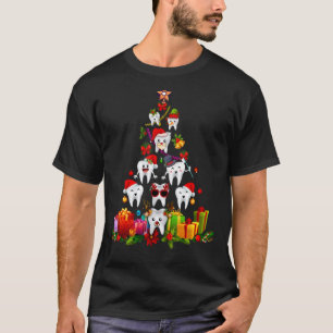 Oh Dentistree  Christmas Tree Dental Hygiene Xmas  T-Shirt