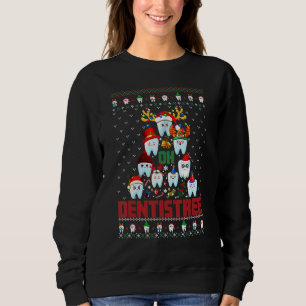 Oh Dentistree Xmas Christmas Dentist Dental Assist Sweatshirt