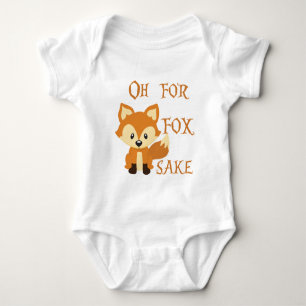 Oh For Fox Sake Baby Bodysuit