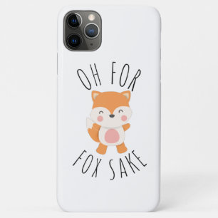 Oh for Fox Sake Case-Mate iPhone Case