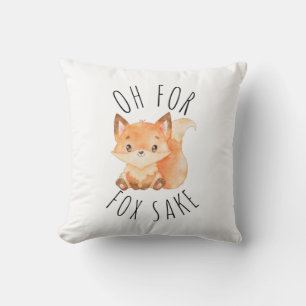 Oh for Fox Sake Cushion