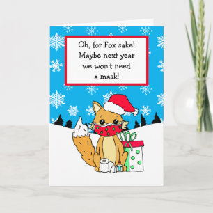 Oh for Fox Sake, Funny Christmas Card