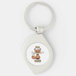 oh for fox sake key ring