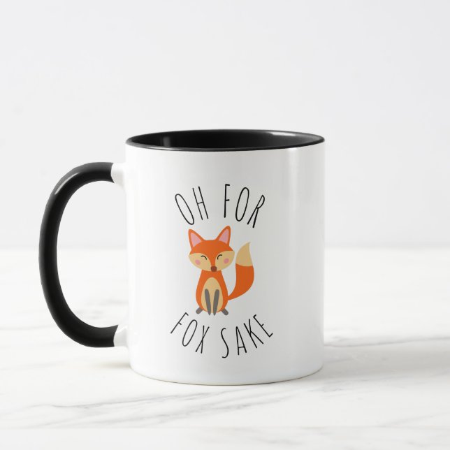 Oh for Fox Sake Mug (Left)