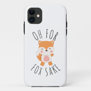Oh for Fox Sake Square Case-Mate iPhone Case