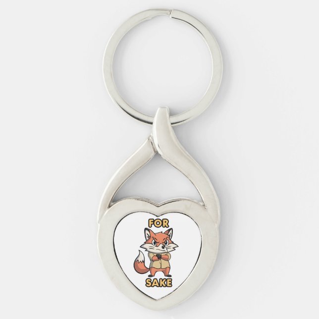 oh For Sake Key Ring (Front)