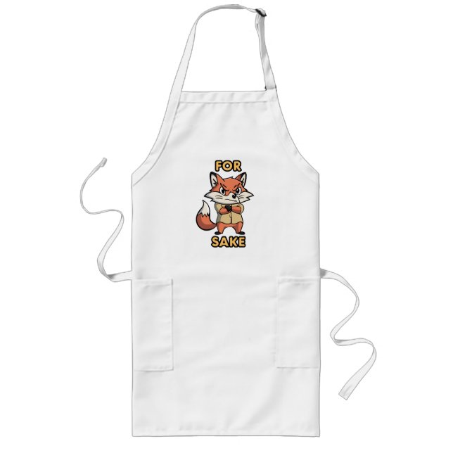 oh For Sake Long Apron (Front)