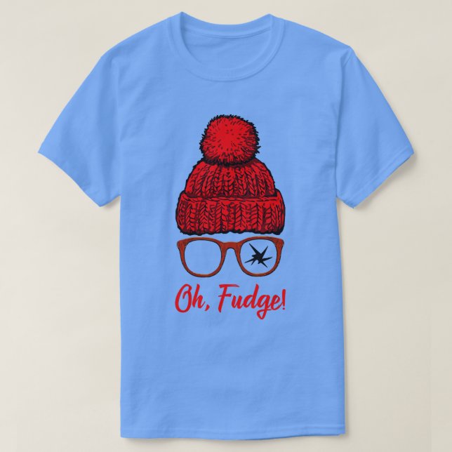 Oh Fudge Funny Christmas Candies Geek Nerd Women S T-Shirt (Design Front)