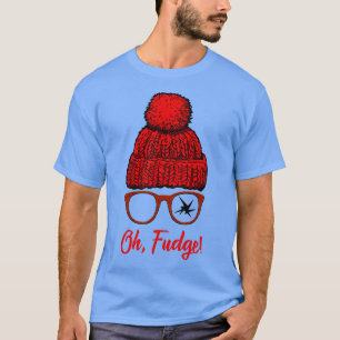 Oh Fudge Funny Christmas Candies Geek Nerd Women S T-Shirt