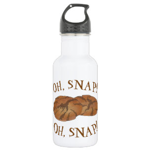 Oh (Ginger) Snap Amish PA Dutch Gingersnap Cookies 532 Ml Water Bottle