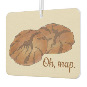Oh (Ginger) Snap Amish PA Dutch Gingersnap Cookies Car Air Freshener