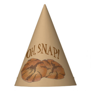 Oh (Ginger) Snap Amish PA Dutch Gingersnap Cookies Party Hat