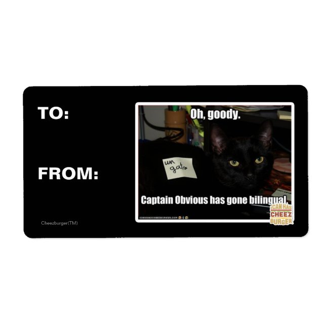 Oh, goody. (Front)
